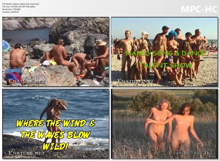 Enature - Naked royal vacation at sea - Nothing kept the clothes on my body