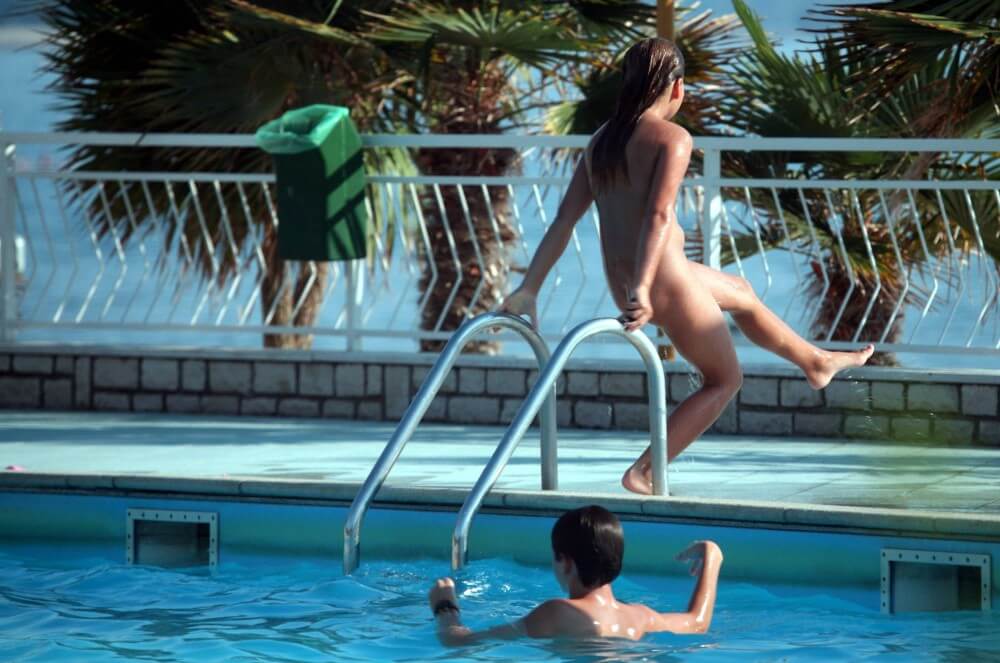 Pool Assortment Nudism Life - Nudists strive for inner harmony and peace of mind