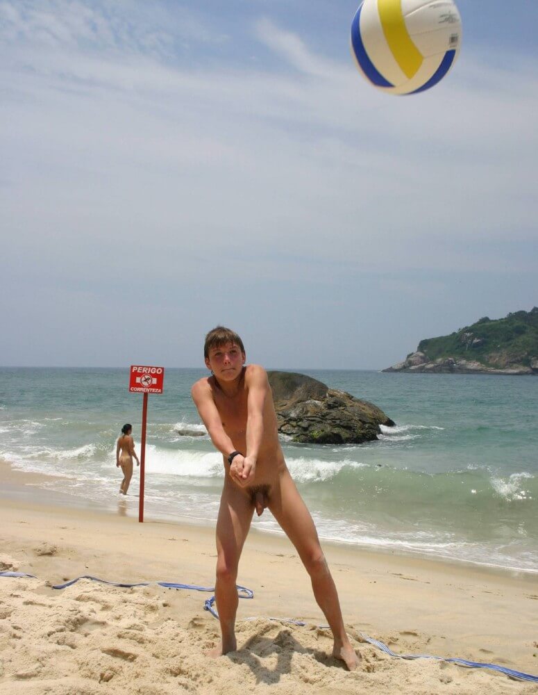 Brazilian val-ball goddess - Nudity fosters trust and honesty