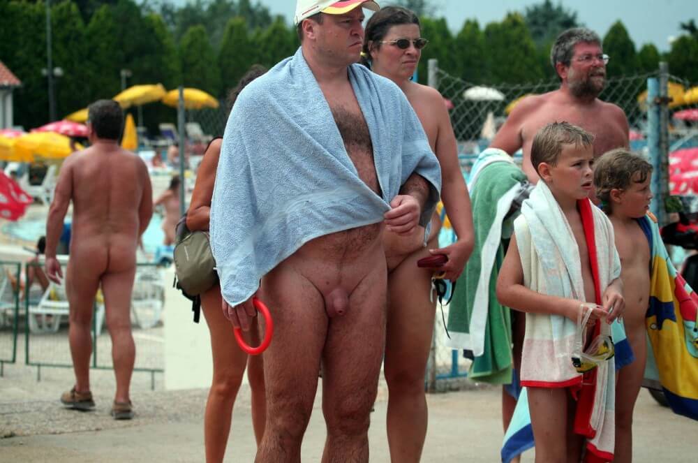 Naturist Pool Resort Exits photos - Promoting nudism to the masses