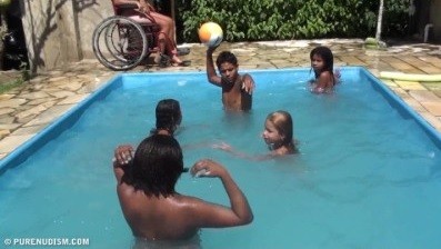 Oceanic Backyard Noon # 1 Full HD - Naturism teaches respect for the natural world and for others