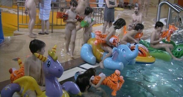 Indoor water runners 1 Full HD video - Nudism is based on naturalness and openness
