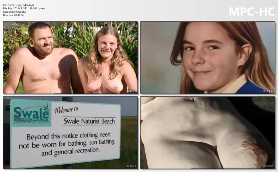 Diary of a nudist video - Nudity is perceived as a natural expression of life