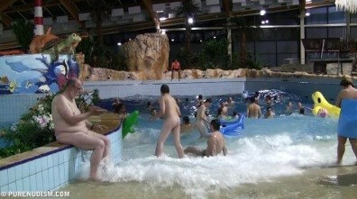 Aqua Extravaganza 4 - A person without clothes is closer to nature