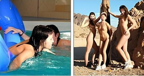 Documented Lifestyle # 1 - Delegation of European Nudists
