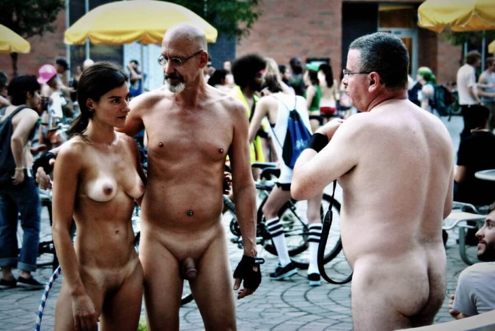 World Naked Bike Ride [WNBR] UK 2011 gallery - Living in harmony with nature as the primary goal of the naturist lifestyle