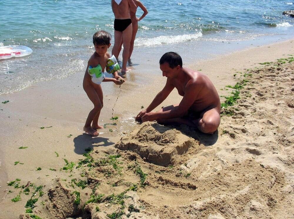 Bulgarian Sandy Paint Over - For those who want to officially become nudists