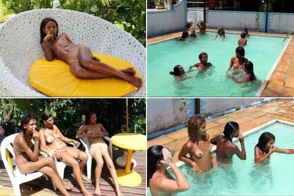 Brazil Pool Sunbath photos - Nudism fosters trust if you are sincere
