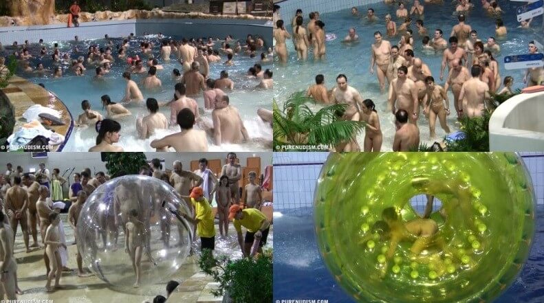 Walking on water Full HD - Naturism and environmental awareness in the modern world