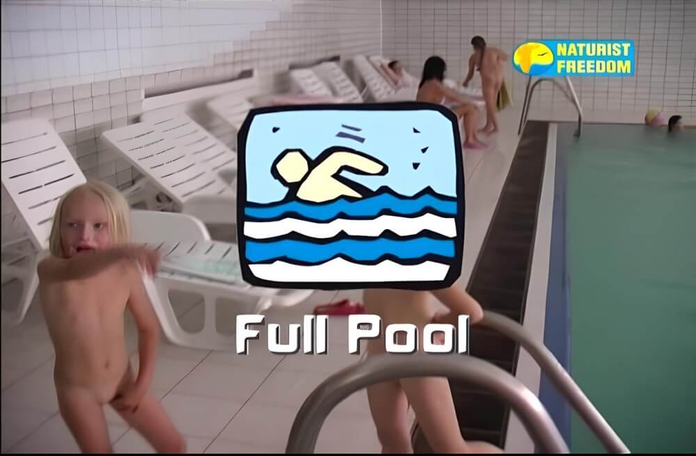 Naturist Freedom: Full Pool - Nudism and naturism are closer to natural harmony