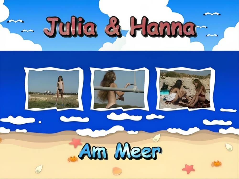 Naturistin: Julia und Hanna am Meer - We began to practice nudism consciously
