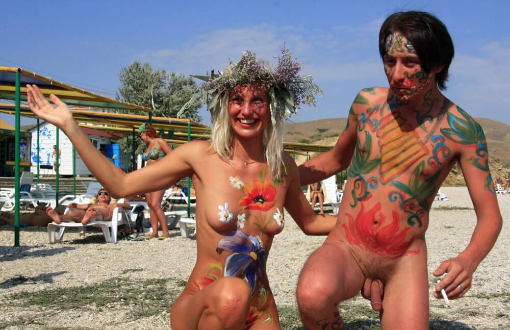 Sand Beach Goddess Two pics - We have nothing against nudism per se