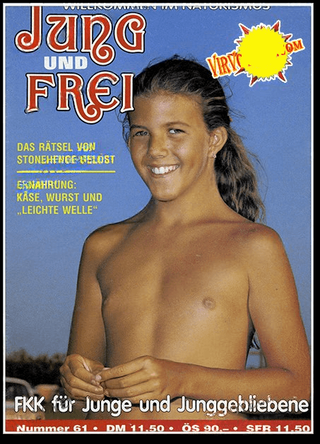 Jung und Frei Nr 61 - Looking at the sun and my own naked body