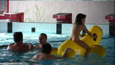 Floating On Our Rafts 1 - Nudism brings joy and pleasure