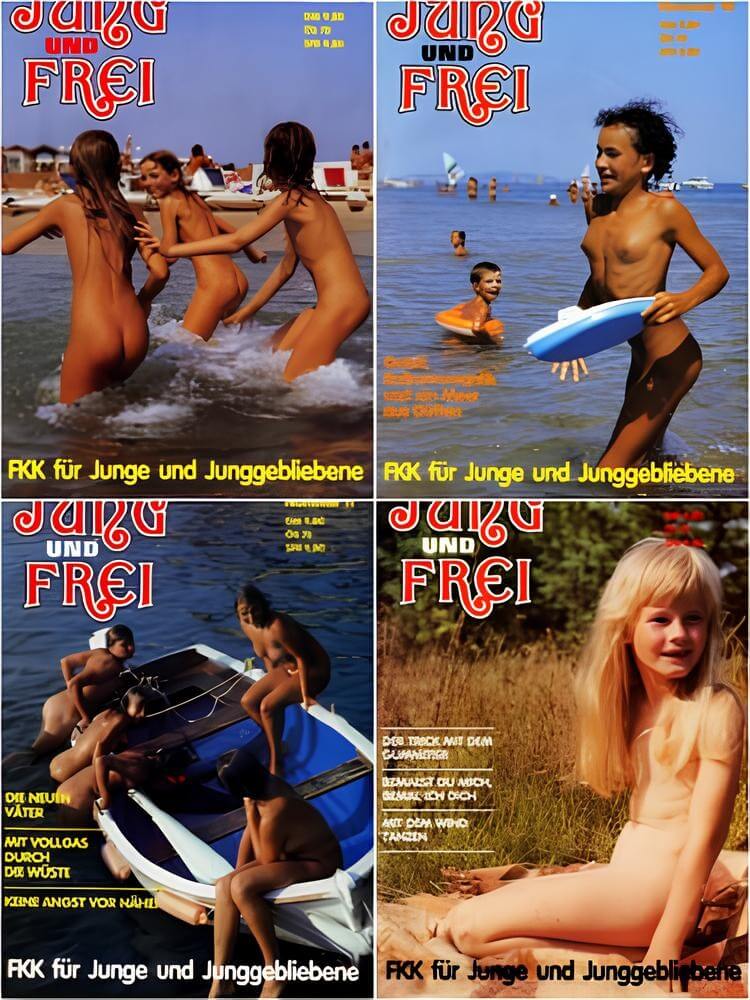 Jung und Frei Nr 9-12 - A nudist values the connection with nature and the human body