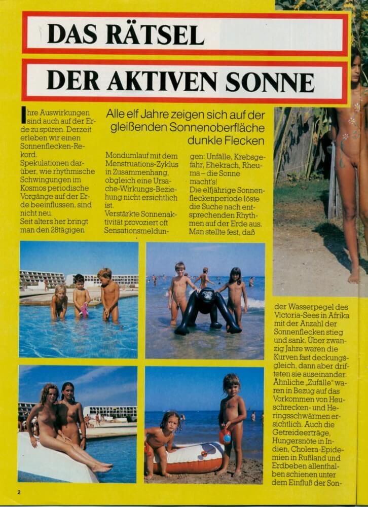 Jung und Frei Nr 37 - A nudist promotes tolerance and respect for others