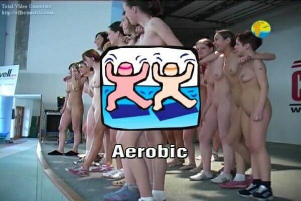 Naturist Freedom: Aerobic - The concept of being without clothes