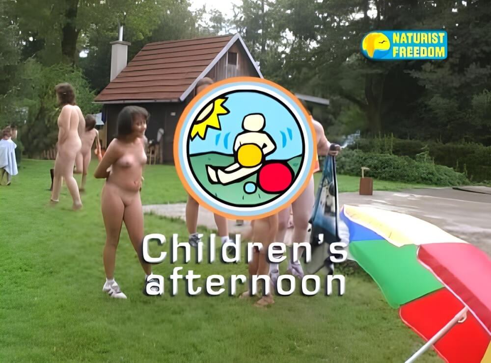 Naturist freedom: Childrens Afternoon - Nature provides strength and energy