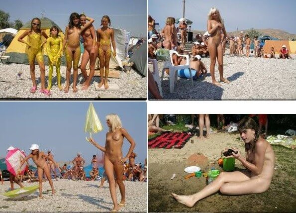 Beautiful Princesses On The Sea photos - The body is a reflection of inner beauty and harmony in naturism and nudism