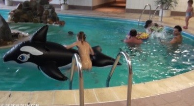 Naturism - Indoor dolphin ride Full HD upd - Nudists and naturists: whats the difference?