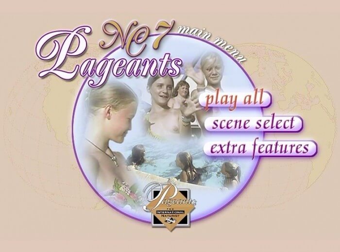 Pageants France # 7 1999 DVD video - Naturists live easily and freely