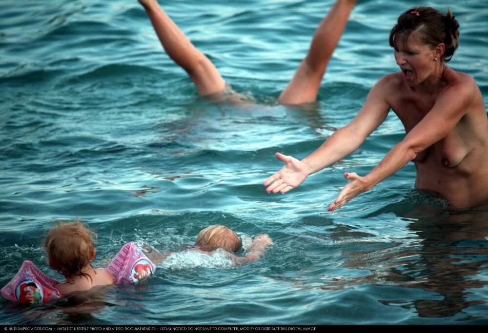 Water Locations Photo Set 6 - The practice of nudism helps overcome insecurities and overcome fears