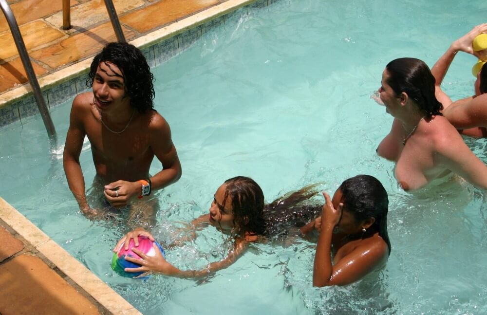 Brazilian Near Pool Profile pics - Respect for differences is valued in the nudist movement