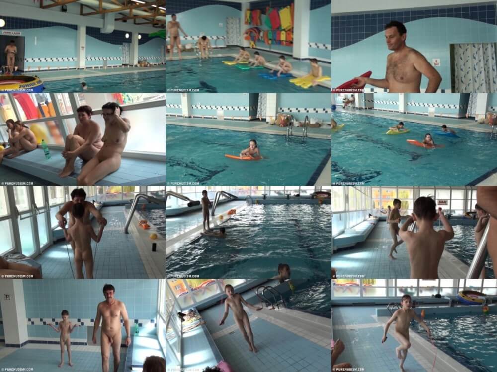 Poolside activities 2 Full HD - This is the culture of nudism