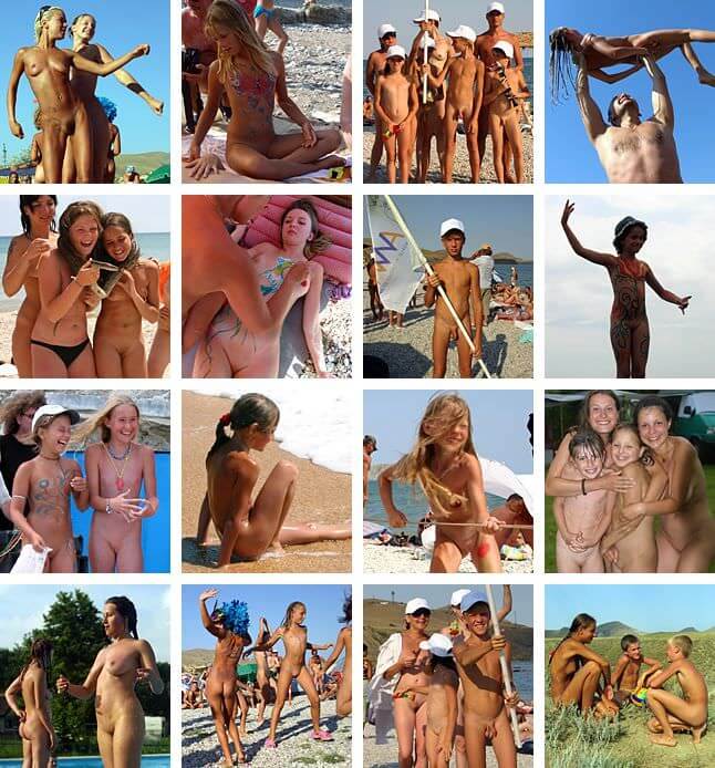 A new collection of beautiful nudist photos - Naturism creates harmony with the environment