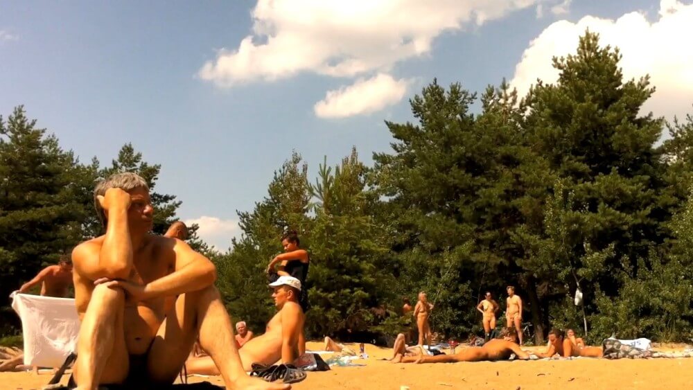 Nudist camping in the forest video HD - The body is a reflection of inner beauty and harmony in naturism and nudism