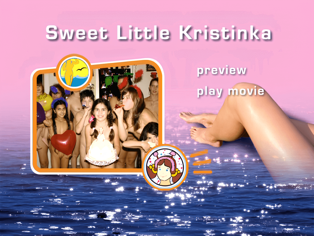 Naturist Freedom: Sweet Little Kristinka DVD - It is a way to get closer to nature and its rhythms